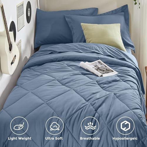 5 Piece Twin Comforter Set