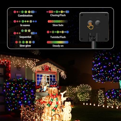 Solar String Lights Outdoor (4 Count)