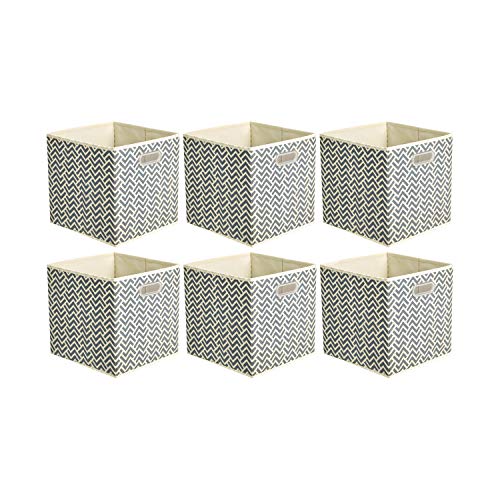 Collapsible Storage Bins with Handle (6 Count)