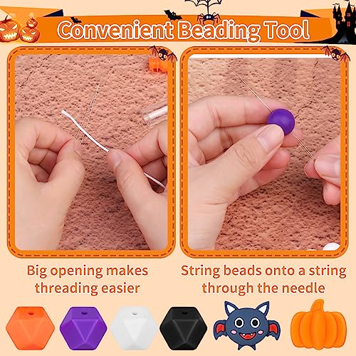 145 PCS Halloween Silicone Beads Kit
