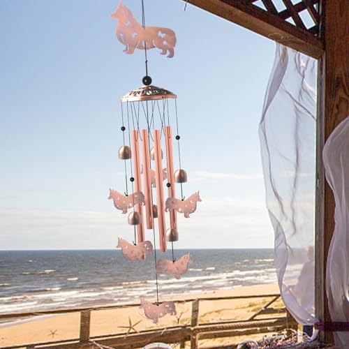 Handcrafted Dachshund Wind Chimes