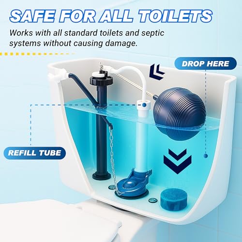 Automatic Toilet Bowl Cleaner Tablets (40 Count)