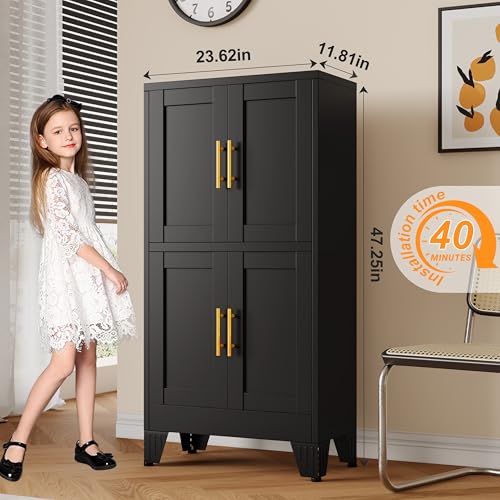 47.25" Metal Storage Cabinet
