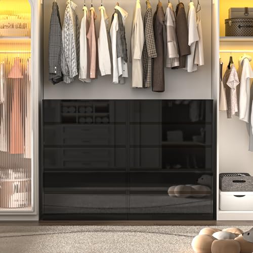 Black Malm Dresser for Bedroom