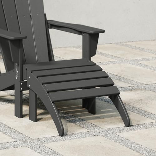 Outdoor Patio Adirondack Ottoman Foot Rest