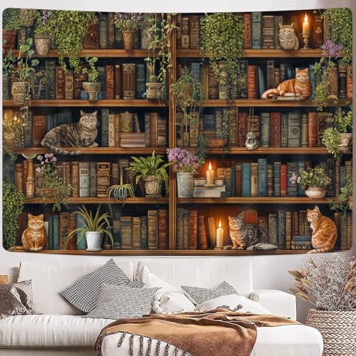 Magic Library Tapestry