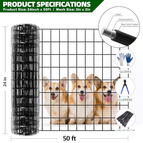 Welded Wire Fence (100 Sq Ft)