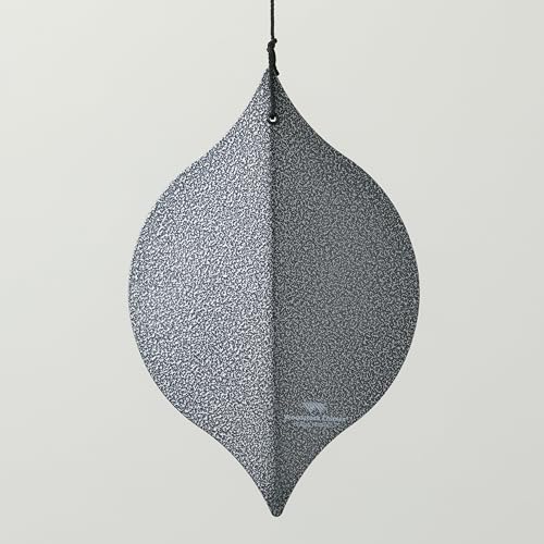 Heroic Windbell Wind Chime for Outside 40" Large Silver