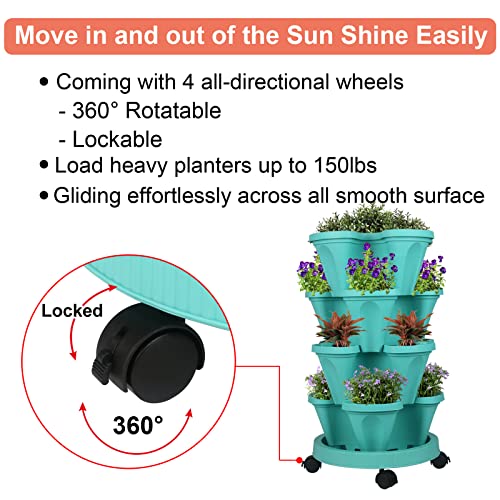 Vertical Planter Tower (2 Count)