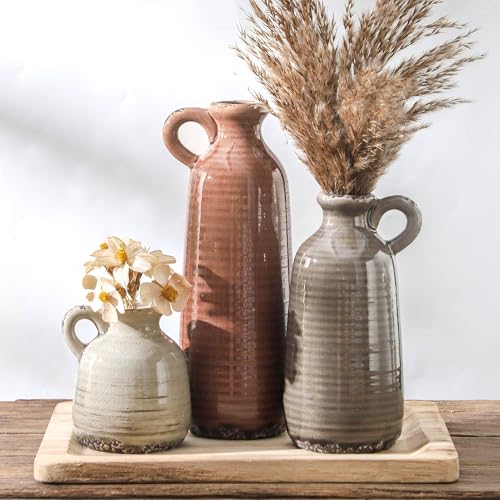 Ceramic Vases Set of 3 (3 Count)