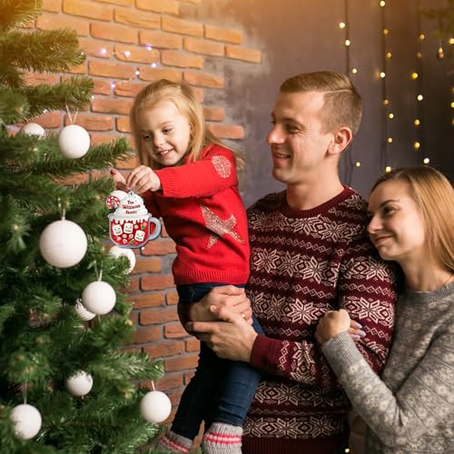 Cozy Cocoa Family Personalized Ornament