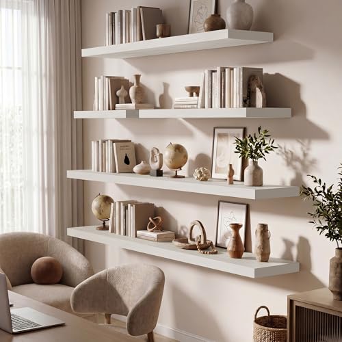24 Inch Floating Shelves for Wall