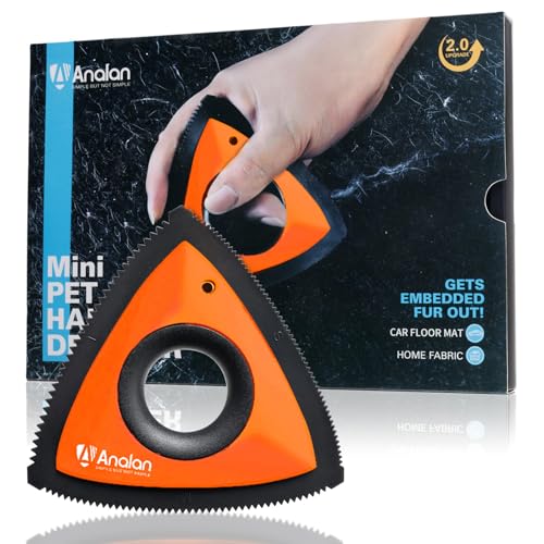 Mini Pet Hair Remover for Car Detailing Dog Hair Tool Brush