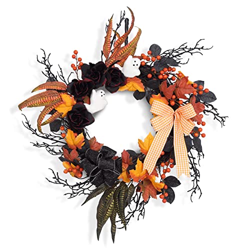 26 Inch Halloween Wreaths for Front Door