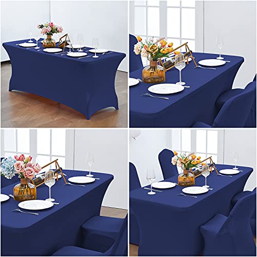 8FT Stretch Spandex Fitted Tablecloth