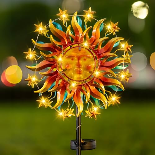 60.3" Solar Wind Spinner with Lights