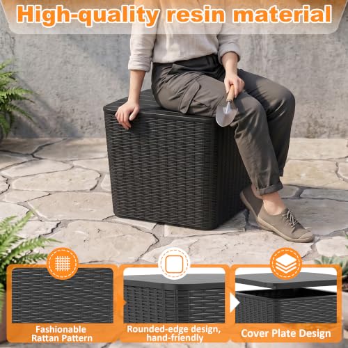12 Gallon Outdoor Deck Box