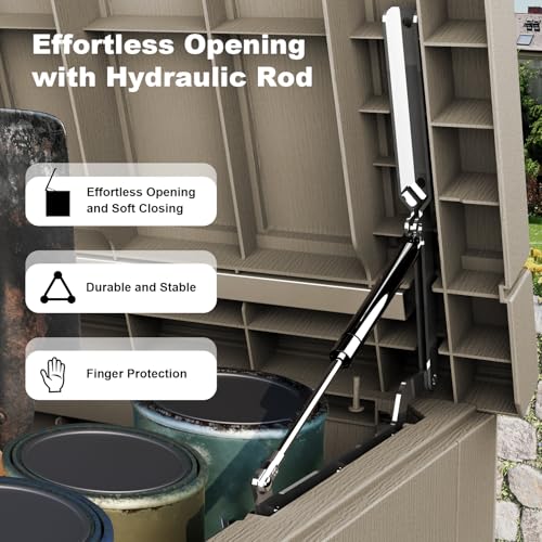 280 Gallon Outdoor Deck Box