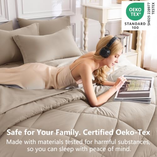 Oversized Queen Comforter Set 98"x98"
