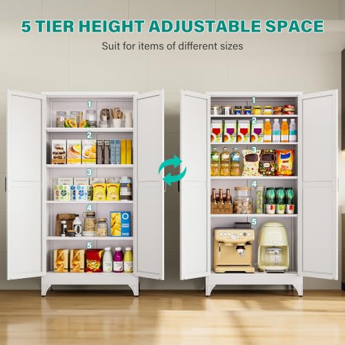 Wide & Deep Pantry Storage Cabinets