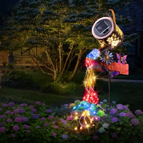 Solar Watering Can Light