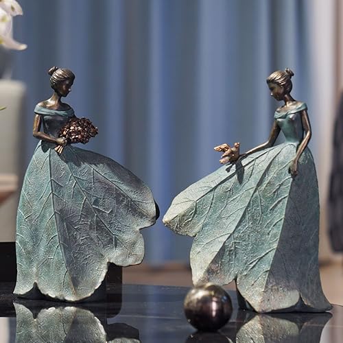 Fairy Statue Leaf Angel Girls Gardening Gifts for Women