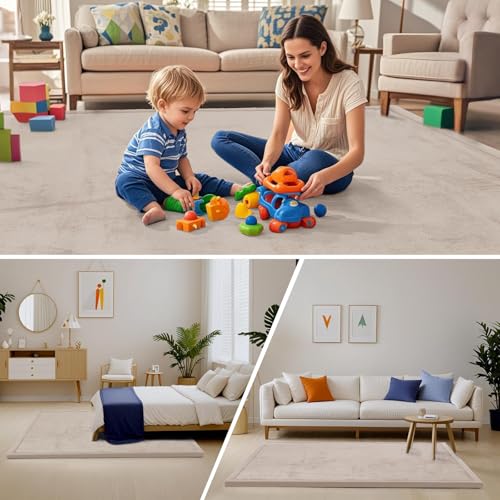 Baby Play Mat for Floor (64.5 Sq Ft)