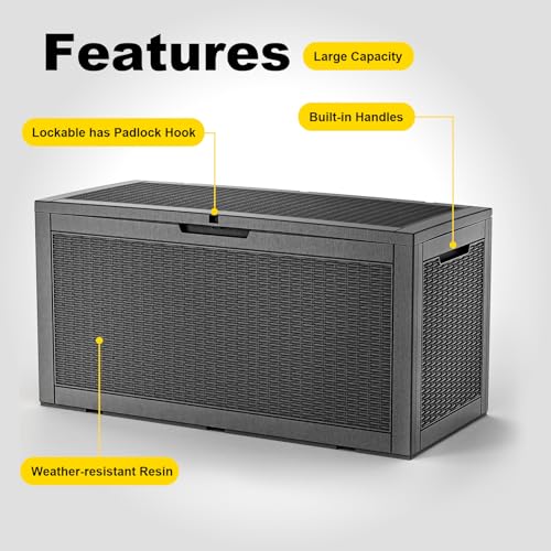 120 Gallon Deck Box