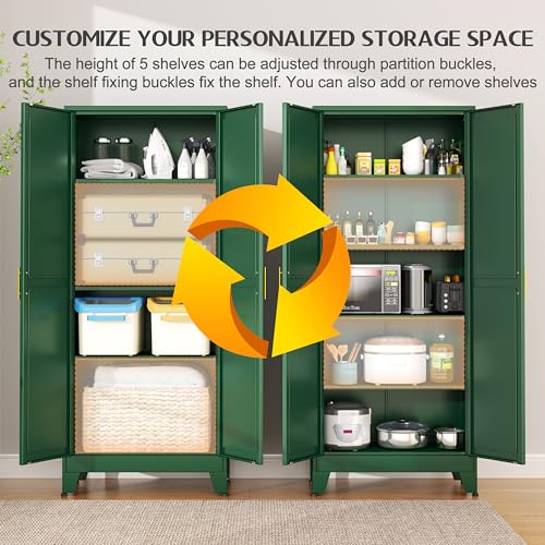75.2" Tall Kitchen Food Pantry