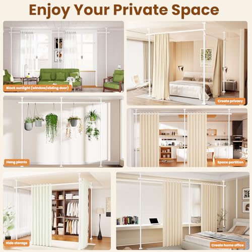 Room Divider Curtain Rod