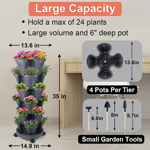 Vertical Planter Tower (2 Count)