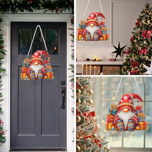 Gnomes Diamond Art Hanging Kits for Adult