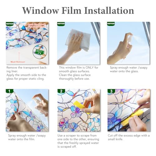 Frosted Window Privacy Film