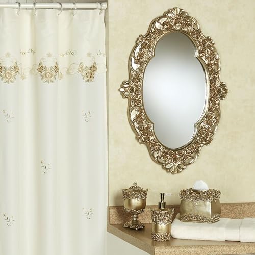 Victoria Rose Oval Vintage Wall Mirror