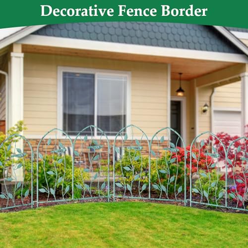 Vintage Decorative Garden Fence 6 Pack (6 Count)