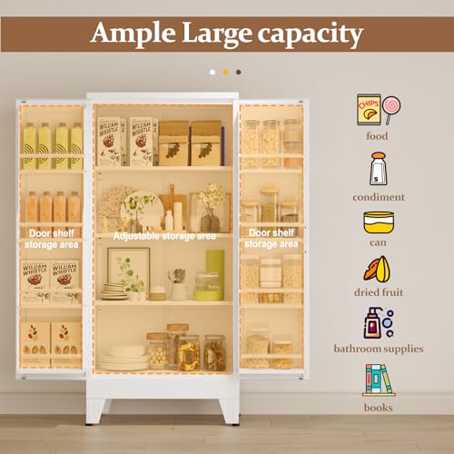 Metal Kitchen Pantry Cabinet