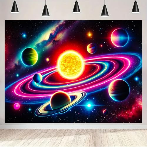 Galaxy Tapestry Uv Reactive Tapestry 78 x 59 Inch