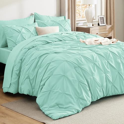 7 Piece Queen Comforter Set & Sheet Set