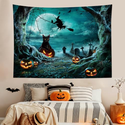 Spooky Halloween Tapestry
