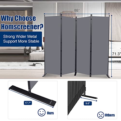 Room Divider 4 Panel