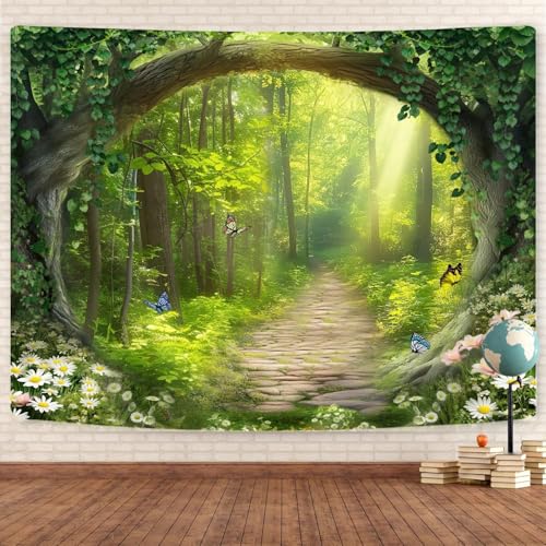 Nature Enchanted Forest Tapestry
