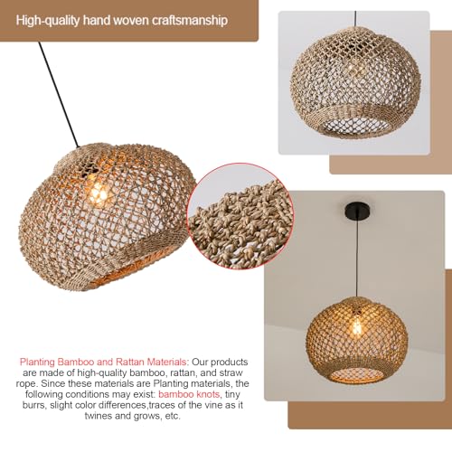 Rattan Pendant Light