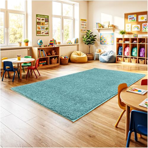 Soft & Colorful 5' x 7' Kids Classroom Area Rug