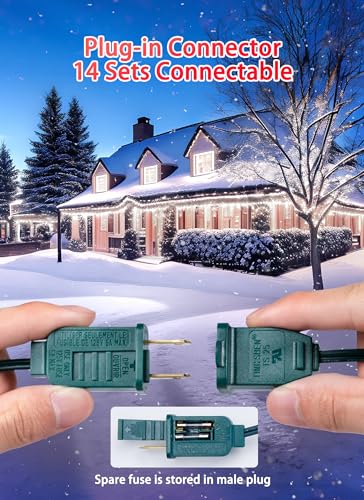 Vintage C9 LED Christmas Lights Outdoor (50 Count)