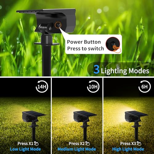Solar Spot Lights Outdoor 10 Pack (10 Count)