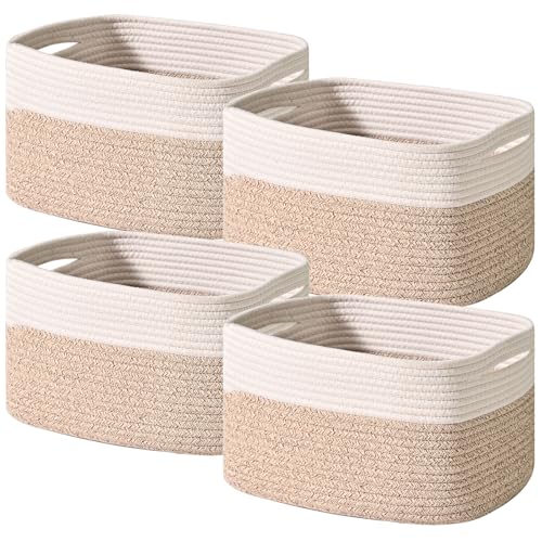 Storage Baskets for Shelves (4 Count)