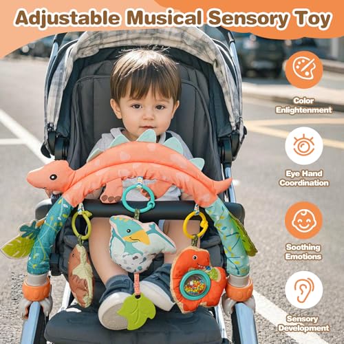 Bassinet Stroller Crib Mobile Toy for Baby 0
