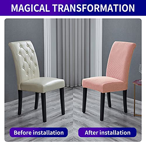 Stretch Chair Covers for Dining Room Set of 6