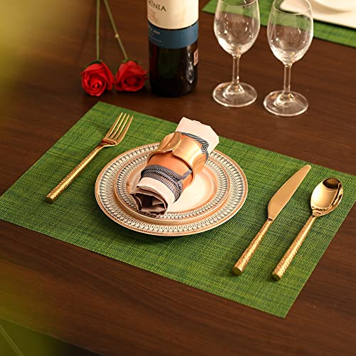 Green Placemats Set of 8 (8 Count)