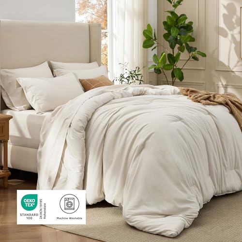 California King Comforter Set Beige